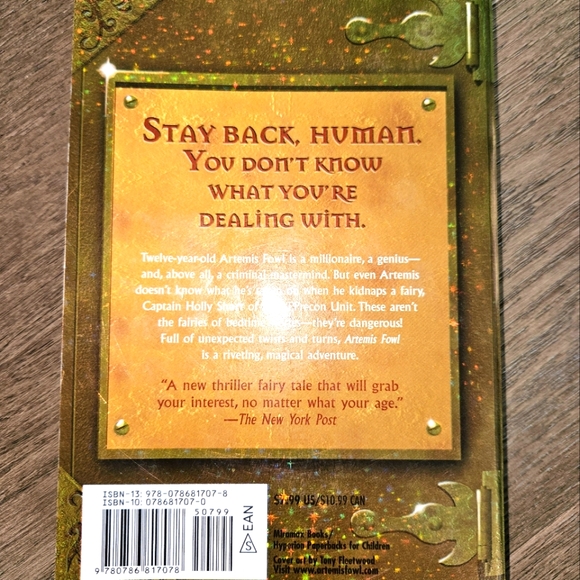 Bundle 5/$20. 5 Artemis Fowl books - Picture 2 of 11